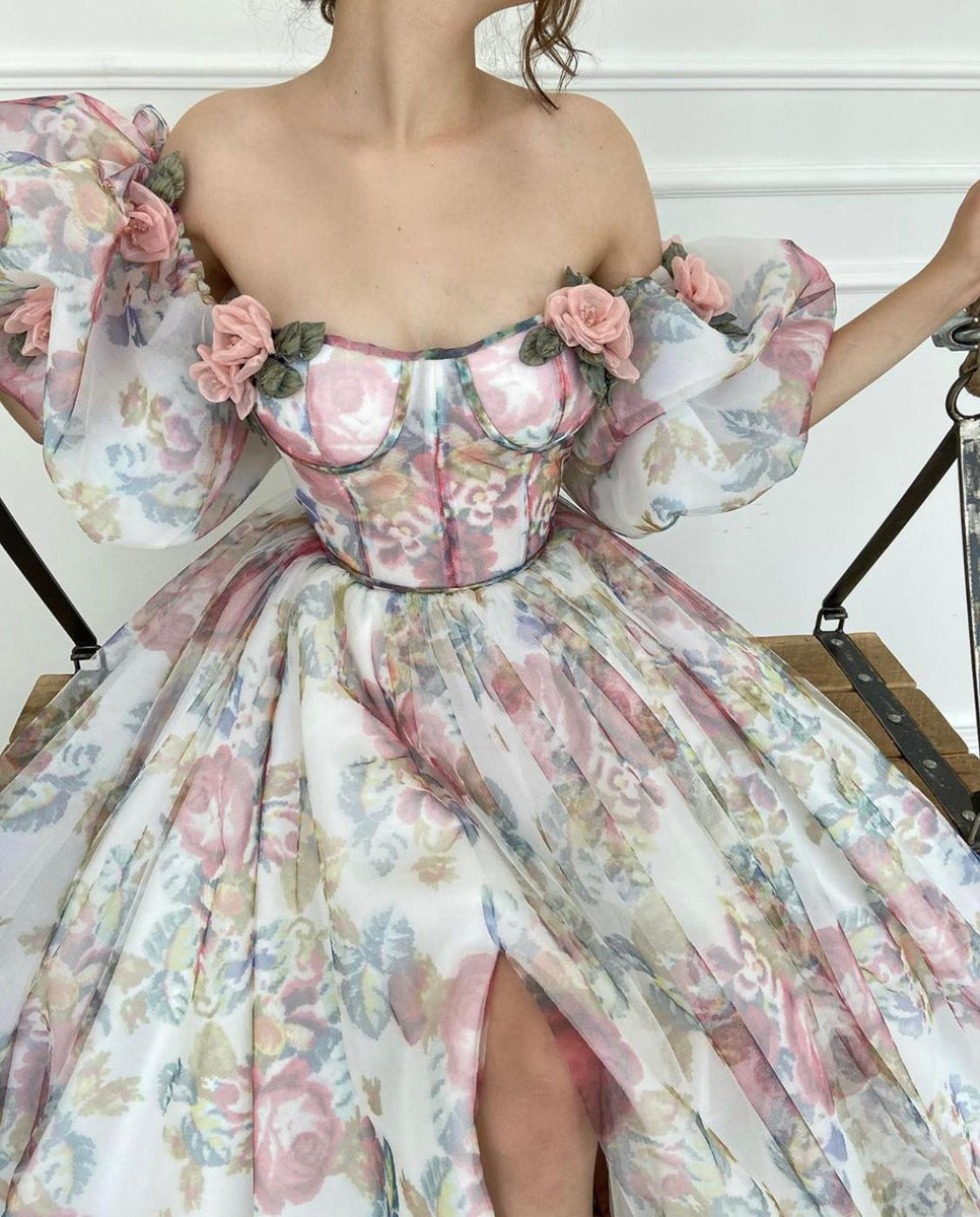 Ethereal Roses Gown | Teuta Matoshi